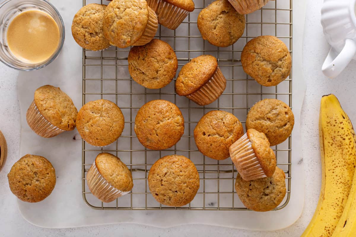 Transform Overripe Bananas into Easy Mini Moist Muffins